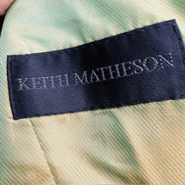 1990s nz vintage / KEITH MAThESON / wool blazer / 12 / made in nz (3876710887882248971)