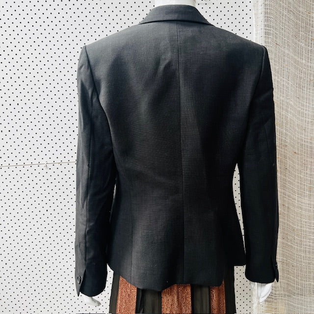 1990s nz vintage / KEITH MAThESON / wool blazer / 12 / made in nz (3876710892852667466)