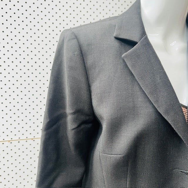 1990s nz vintage / KEITH MAThESON / wool blazer / 12 / made in nz (3876710895942059064)