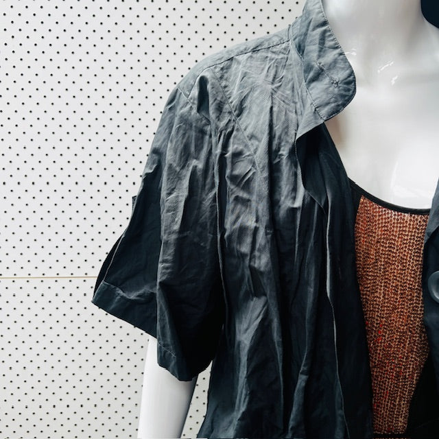 1990s nz vintage / STAX / short sleeved trench / 10 (3876710931092296884)