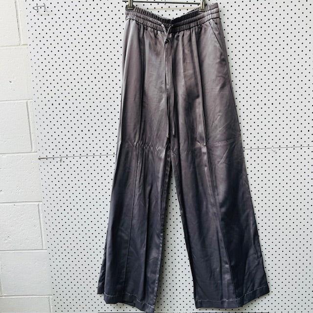ZARA / wide legged lavender pull on pants / M / new with tags (3877245084547621324)