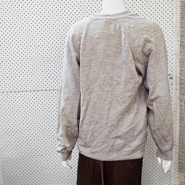 1960s nz vintage / pure wool / TEKAU / cardigan (3877830524666411769)