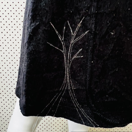 2000s nz vintage / CHALKY DIGITS / wool skirt / s (3877830549679423799)