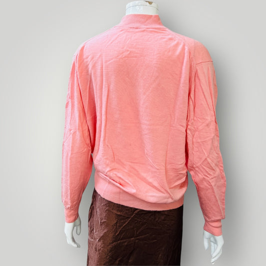 1990s nz vintage / pure wool / high necked jumper / m/l (3877831041025457198)