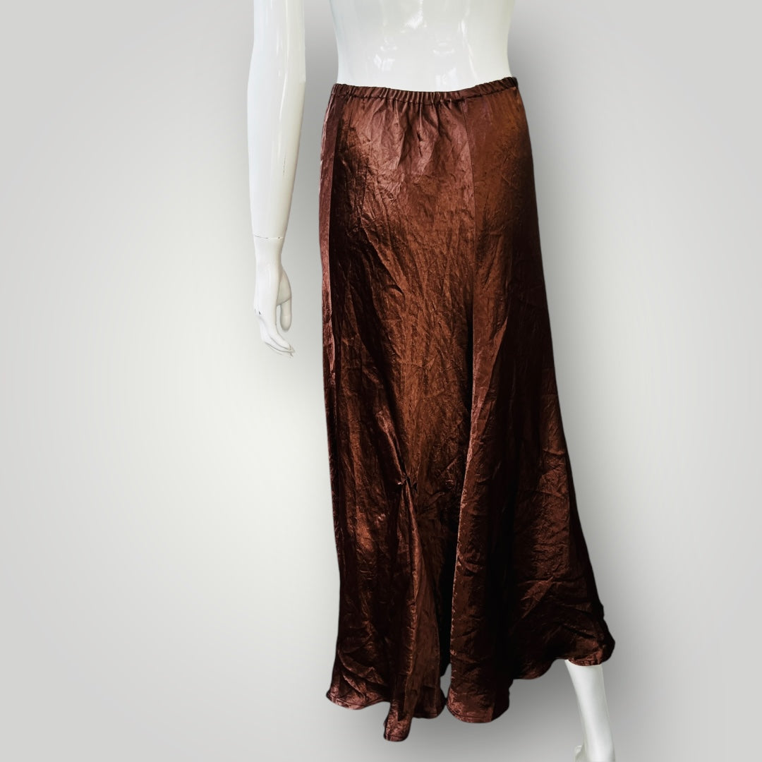 1990s nz vintage / SAKAGUCHI / slinky maxi skirt / m Vintage & retro