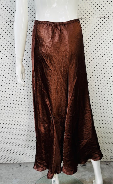 1990s nz vintage / SAKAGUCHI / slinky maxi skirt / m Vintage & retro