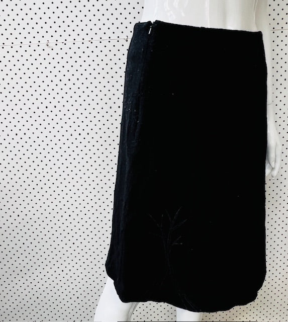 2000s nz vintage / CHALKY DIGITS / wool skirt / s (3877844022976026148)