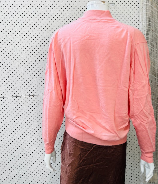 1990s nz vintage / pure wool / high necked jumper / m/l (3877851255511260481)