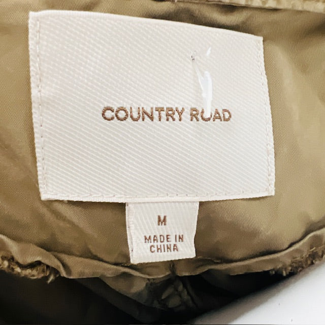 COUNTRY ROAD / short sleeved cotton jacket / m (3878026609438500997)