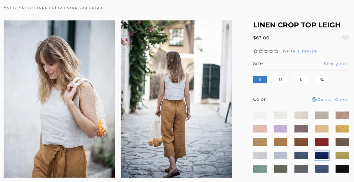 pure linen - tank and a-line maxi skirt / handmade linen studio / s Dresses