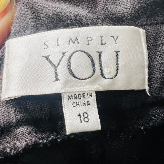 simply you / wide legged linen pants / 18 (3879315354081018969)