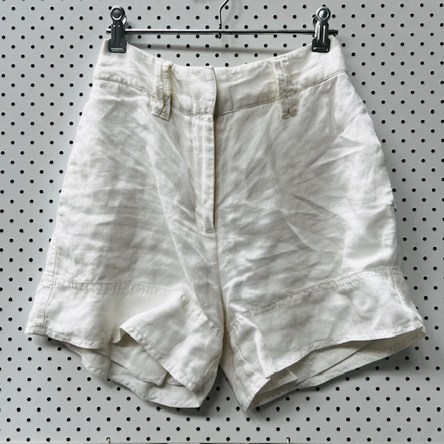COUNTRY ROAD / organic french linen shorts / s (3879315371550761664)