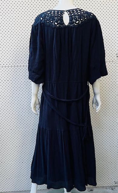 WITCHERY / textured lace detail dress / 18 (3879843808102088260)