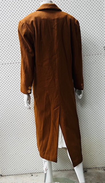 1990s nz vintage / PEPPERTREE / full length cashmere coat / s (3880446542634601658)