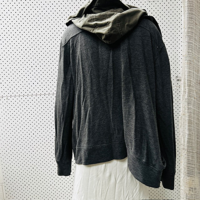 NICHOLAS / grey hoodie / s/m (3880447154705279241)