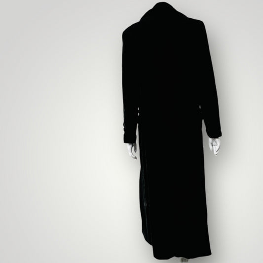 2000s vintage / KENAR / silk velvet long jacket / s (3880475733875834444)