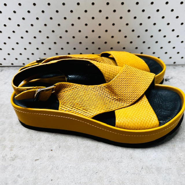 CHARLIE ROSE / sadia sandals / yellow / 38 (3881401018463466443)