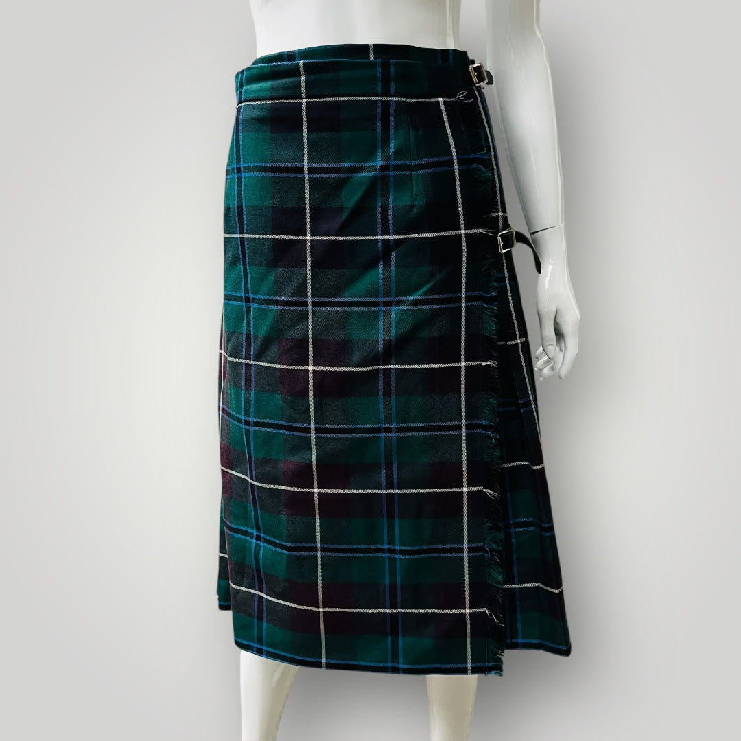 BROMLEYWEAR / wool kilt / school uniform - OGHS / made in nz / s (3881556024491191985)