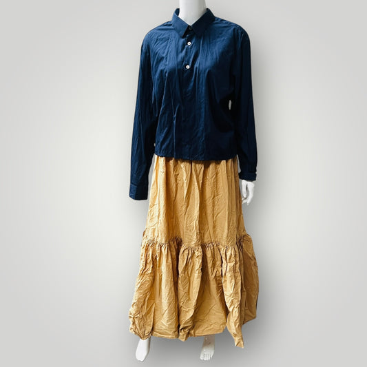 TM LEWIN / navy shirt jacket / m (3881742620840212229)