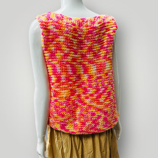 hand knitted / vest / xl (3881742635490304625)