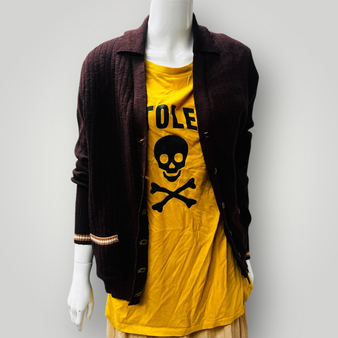 nz vintage / WAIRAKEI / collared wool cardigan / s Tops & shirts