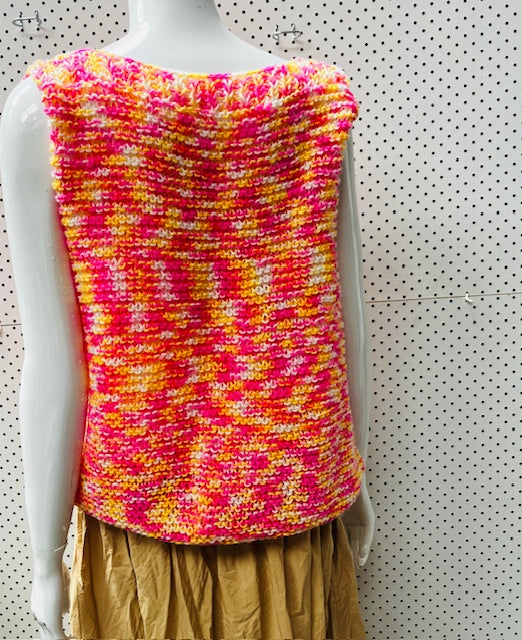 hand knitted / vest / xl (3881774141373740662)