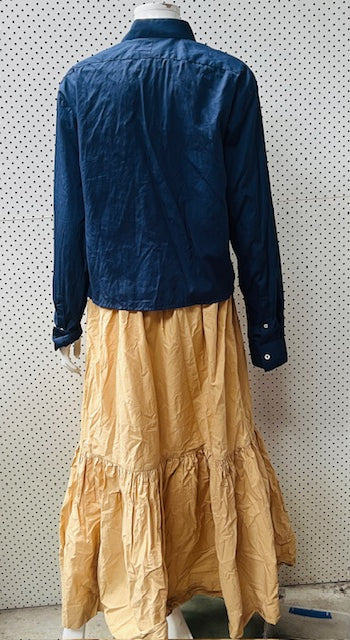 TM LEWIN / navy shirt jacket / m (3881938420322651341)