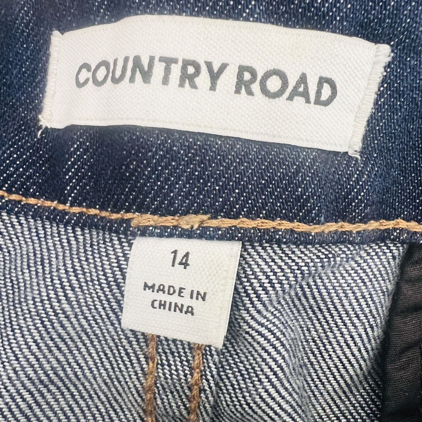 COUNTRY RD / denim maxi skirt / 14 Skirts