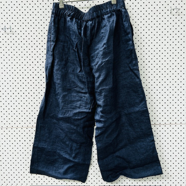 ROGUE LINEN / wide cropped pants / s/m Jeans, pants & shorts