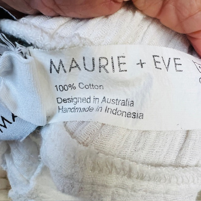 MAURIE + EVE / white full pants / 12 (3882097747197333497)