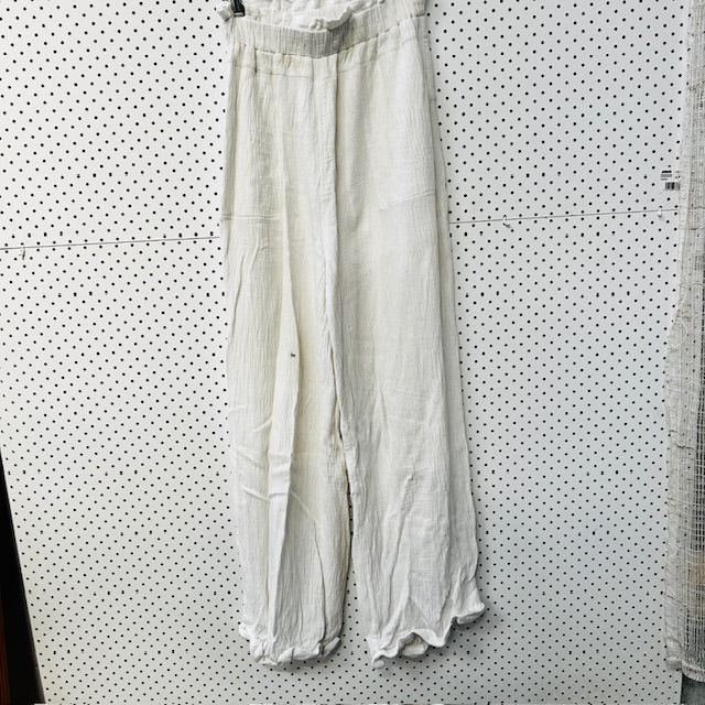 MAURIE + EVE / white full pants / 12 (3882097754540429652)