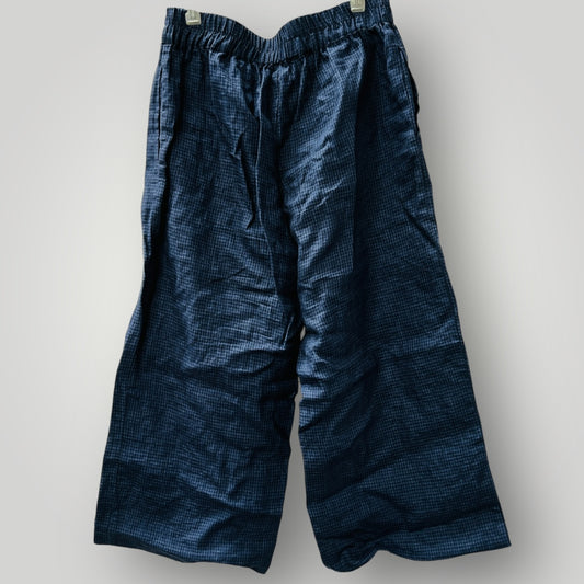 ROGUE LINEN / wide cropped pants / s/m (3882098815596220693)