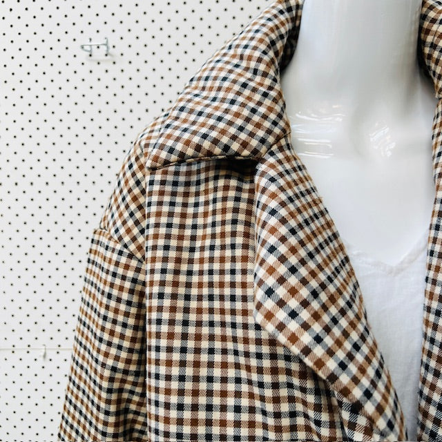 Fashion Union / fitted puffer jacket in check / 14 (3882612446951845788)