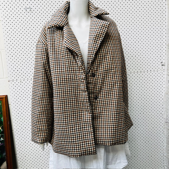 Fashion Union / fitted puffer jacket in check / 14 (3882612448831010245)