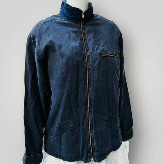 linen / chore jacket / s (3882612586909949251)