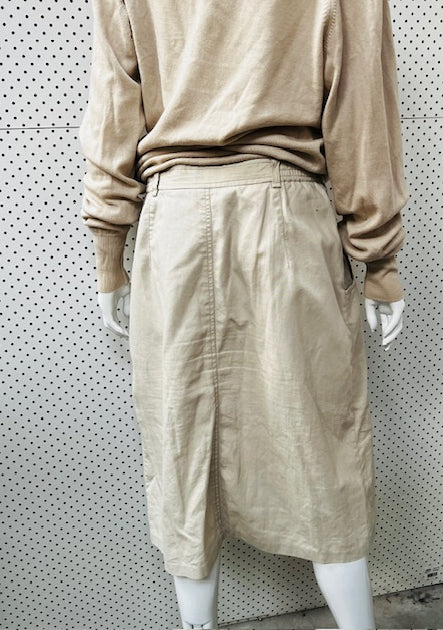 1980s nz vintage / CARAVELLE / cotton skirt / s (3882884753069917186)