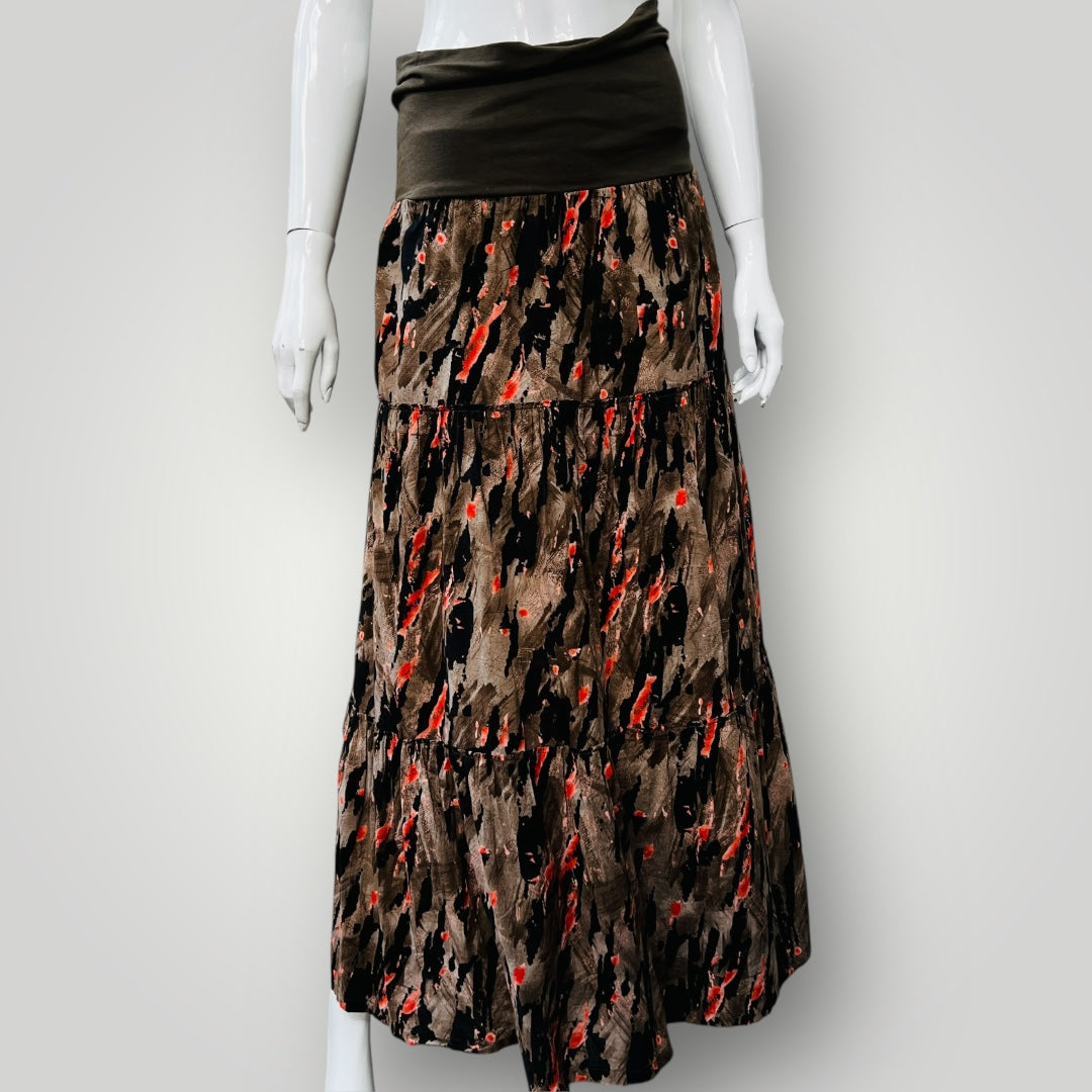 MAX / brown maxi skirt / 12 (3883203714107233207)