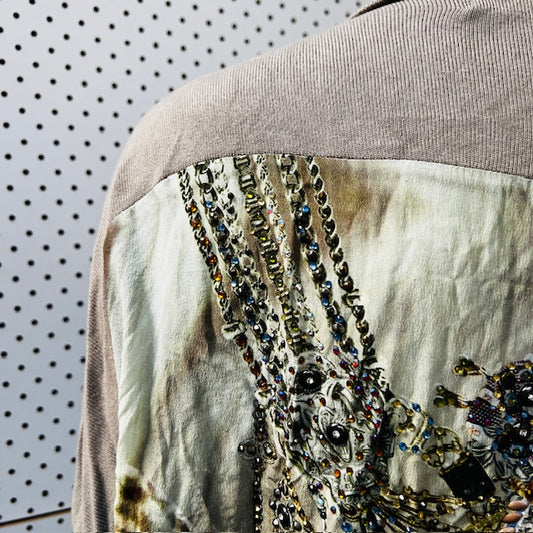 CAMILLA / oversized silk top / one size (3883291341511206767)