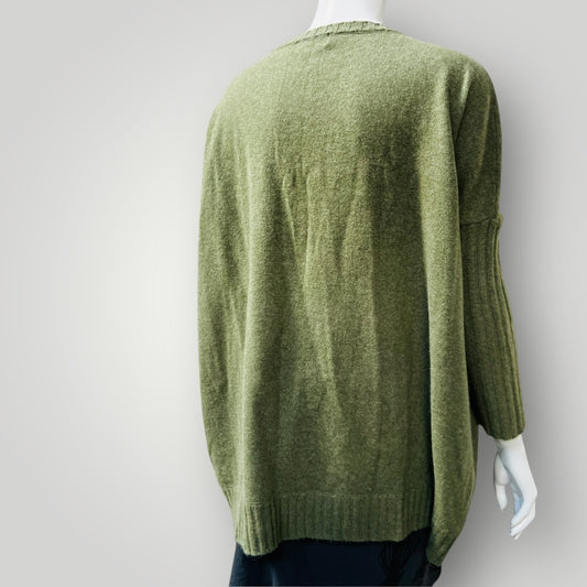 CAROLINE SILLS / eco cashmere / jumper / s / $479rrp (3883291621366210960)
