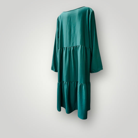 RUBY + RAIN / tiered dress / 18 / made in nz (3883291651635320781)