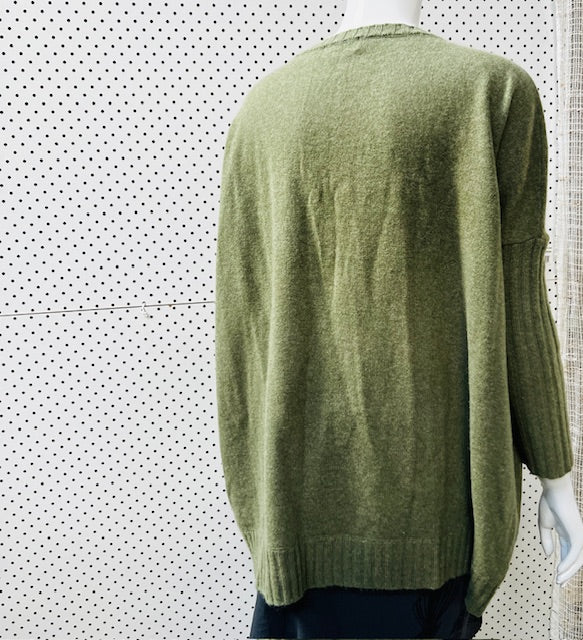 CAROLINE SILLS / eco cashmere / jumper / s / $479rrp (3883302923271017479)