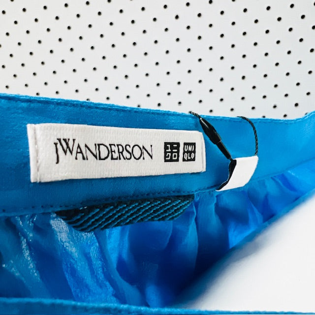 JW ANDERSON x uniqlo - / electric blue sheer top / XL (3883369210089808602)