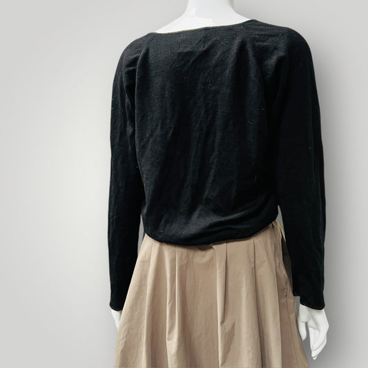 1990s nz vintage / NOM*D / wool top / s/m (3883369474037817570)