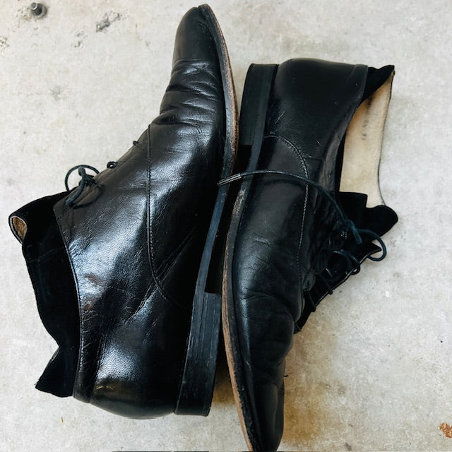1990s nz vintage / 'bellini' flat boots / 8.5 (3883479652970293109)