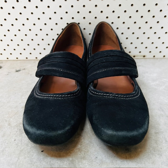 HOTTER / suede mary-jane flats / 41 (3883479680768990838)
