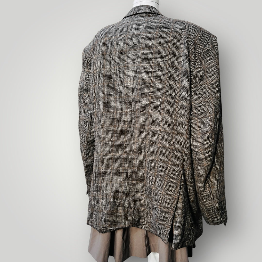 REMBRANDT / vintage tweed wool blazer / menswear / L Jackets