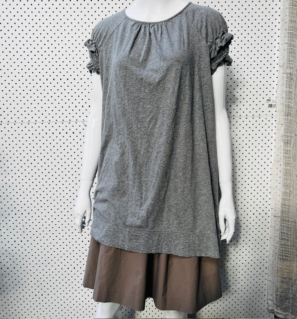 KAREN WALKER / frills shirt / 10 / nz made (3883821708231284073)