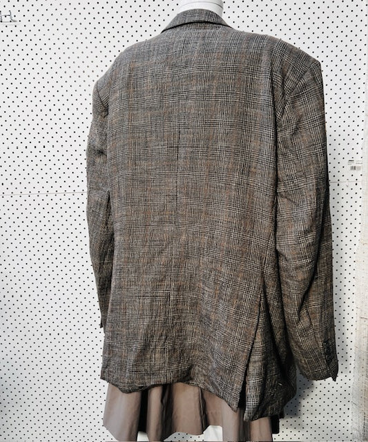 REMBRANDT / vintage tweed wool blazer / menswear / L Jackets