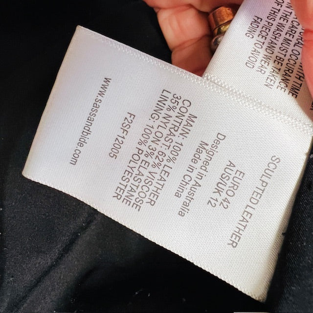 SASS + BIDE / sculpted leather jacket / 12 (3883906950256552537)