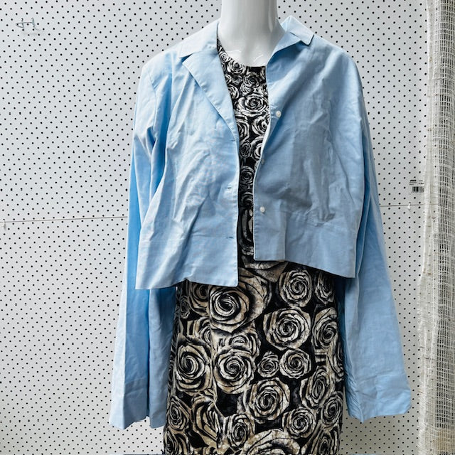 GEORGIA ALICE / bell sleeve shirt / 10 / made in nz / BNWT / $479rrp (3883907020284509677)